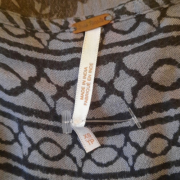 Free people XS flowy v-neck tunic with pockets - Picture 2 of 5